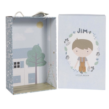 Kuschelpuppe Jim 35cm von Little Dutch